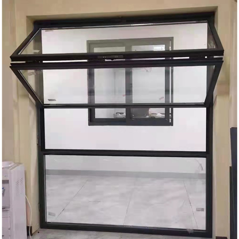 Aluminum Outer Use Garden Vertical BI-Folding Window